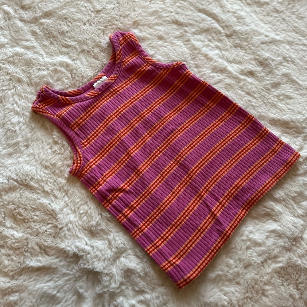 Hanna Andersson Organic Cotton Tank Top Size 120/ 6-7